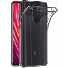 Kılıfist Xiaomi Redmi Note 8 Pro Kılıf Crystal Clear Liquid Soft Transparent Şeffaf Ince Silikon
