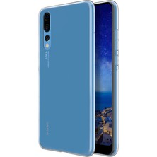 Kılıfist Huawei P20 Pro Kılıf Clear Soft Transparent Şeffaf Ince Silikon + Ekran Koruyucu