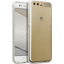 Kılıfist Huawei P10 Plus Kılıf Clear Soft Transparent Şeffaf Ince Silikon + Ekran Koruyucu