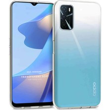 Kılıfist Oppo A16 Kılıf Clear Soft Transparent Şeffaf Ince Silikon + Ekran Koruyucu