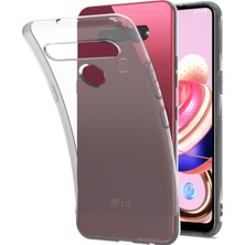 Kılıfist Lg K51S Kılıf Clear Soft Transparent Şeffaf Ince Silikon + Ekran Koruyucu