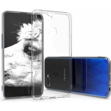 Kılıfist Oppo A5S Kılıf Clear Soft Transparent Şeffaf Ince Silikon + Ekran Koruyucu