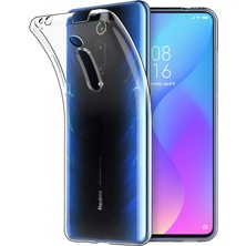 Kılıfist Xiaomi Mi 9t Kılıf Clear Soft Transparent Şeffaf Ince Silikon + Ekran Koruyucu