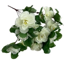 Nettenevime Yapay Çiçek Beyaz Açelya Demeti 7 Dallı 33*20CM