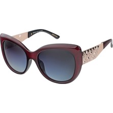Despada Ds 1836 C 4 Bordo Cat Eye Kadın Güneş Gözlüğü