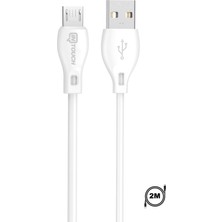 Intouch 2.4A Micro USB Şarj ve Data Kablosu 2m