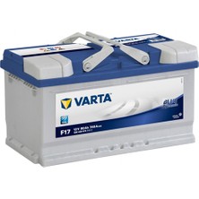 Varta 12V 80 Ah Amper 740A Varta Akü Bluedynamic F17