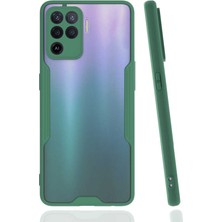 Kvy Oppo Reno 5 Lite Tam Korumalı Renkli Kenarlı Parfe Kılıf