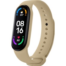Hoffice Xiaomi Mi Band 5 ve Mi Band 6 Uyumlu Yüksek Kalite Silikon Kordon