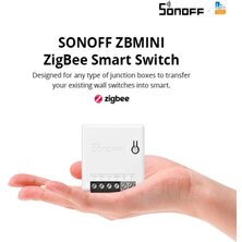 Sonoff Zigbee Mini R2 Iki Yönlü Anahtar Akıllı Röle