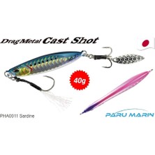 Duo Drag Metal Cast Shot 40GR. PHA0011 Sardine