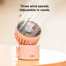 Shenzhen Xin Xin Taşınabilir Mini USB Şarj Edilebilir Fan - Pembe (Yurt Dışından)