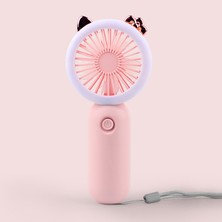 Shenzhen Xin Xin Mini USB Şarj Edilebilir Soğutma Fanı - Pembe (Yurt Dışından)