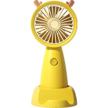 Shenzhen Xin Xin USB Mini El Tipi Fan - Sarı (Yurt Dışından)