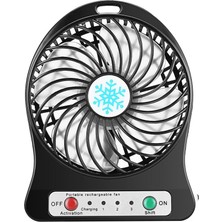 Shenzhen Xin Xin Taşınabilir LED Hava Soğutucu Fan - Siyah (Yurt Dışından)