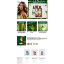 Herbal Essences Vegan Şampuan Hindistan Cevizi Sütü 400 ml Krem Yağ ve Maske 4'lü Set