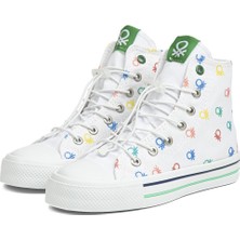 Benetton® | BN-30183 - 3394 Beyaz - Çocuk Spor Ayakkabı