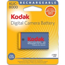 Kodak KLIC-8000 %100 Orjinal Batarya Z812,Z1485,Z8612