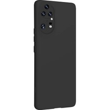 Microsonic Matte Silicone Huawei P50 Pro Kılıf Siyah