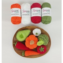 Spagettiyarn Mercerized Cotton Açık Lila El Örgü Ipliği