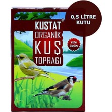 Kuştat Kuşlarınız Için Organik Kuş Toprağı 0,5 Litre