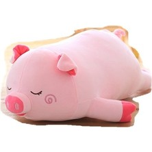 Universal Karikatür Pembe Pig Peluş Oyuncak Yastığı, Yükseklik: 80CM (Pembe) (Yurt Dışından)