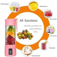 Taşınabilir Blender USB Mikser Elektrik Sıkacağı Makinesi Smoothie Blender Mini Gıda Işlemcisi Kişisel Limon Sıkacağı Portakal Sıkacağı (Mor)