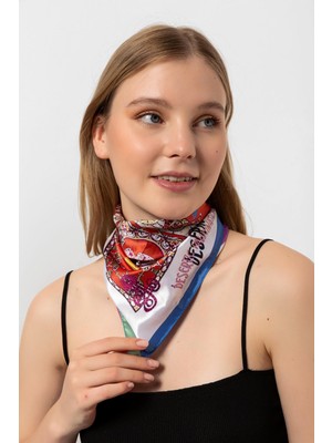 Saria Moda Renkli Etnik Desen Fular Bandana