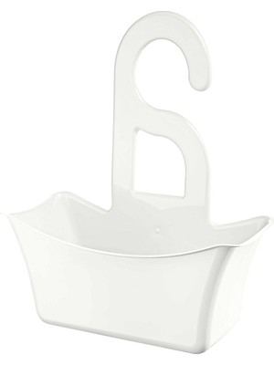 Pazariz Çok Amaçlı Duş Banyo Sepeti Organizer - Beyaz TP583BY