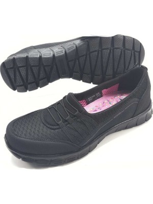 FORELLİ Anatomik Tekstil Yürüyüş Ayakkabısı Siyah 61014