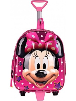 Dzc Kuzenler Avm Miki Mouse Mickey Çekçekli Kıreş Ana Okul Günlük Spor Valiz Kız Çocuk Sırt Çantası