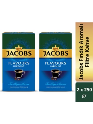 Jacobs Fındık Aromalı Filtre Kahve 2 x 250 gr