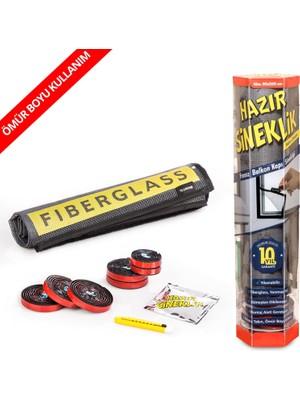 Hazır Sineklik Fransız Balkon Kapı Sinekliği 80 x 220 cm