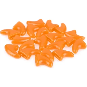ZHKJ Shop 20 Pc Silikon Yumuşak Kedi Tırnak Kapakları, BoyutL (Turuncu) (Yurt Dışından)
