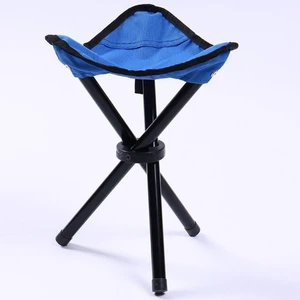 ZHKJ Shop Açık Mekan Taşınabilir Katlanır Kamp Sandalyeleri22 x 22 x 31CM (Mavi) (Yurt Dışından)