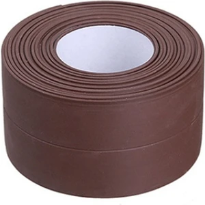 Banyo Mutfak Aksesuarları Için Duş Banyo Sızdırmazlık Şeridi Bant Kalafat Şerit Kendinden Yapışkanlı Su Geçirmez Duvar Sticker Lavabo Kenar Bandı(Yurt Dışından)