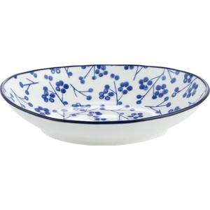 Madame Coco Rêve Bleu Graine Oval Tabak - Mavi - 19,5X16,5 cm