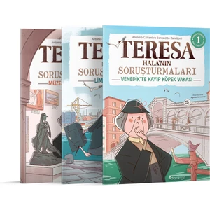 Görsel, Mantıksal ve Bilişsel Beceri Etkinlik Seti (7-9 Yaş) - Teresa Hala’nın Soruşturmaları 1-2-3 (Çıkartmalı)