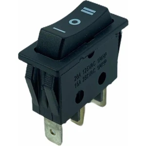 IC-117 Tekli Dar Işıksız Anahtar (On)-Off-(On) 3p Yaylı