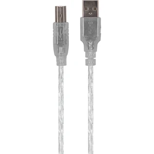 Oem USB250 Usb2.0 5m Şeffaf USB Am/bm Kablo