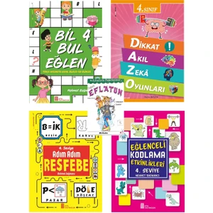 Ata Yayıncılık  4. Sınıf Yaza Eğelenerek Öğreniyorum Tatil Seti