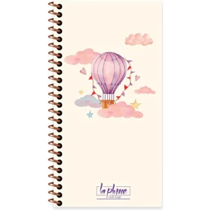 Keskin Color 10X19CM Düz Defter La Plume Balloon Pembe  417998