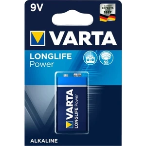 Longlife Power 10ADET Alkalinli 9V Pil 6LR61 MN1604 K9V-1 9 Volt