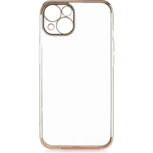 ZORE Apple iPhone 13 Kılıf Ince Köşeleri Renkli Şeffaf Silikon