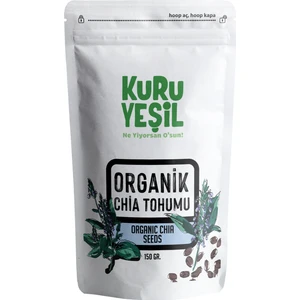 Kuru Yeşil - Chia Tohumu  -  Katkısız - Glutensiz - Chia Seeds - 150 gr