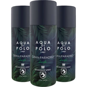 Aqua Di Polo 1987 Gran Paradiso Jungle Deodorant 3'lü