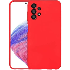Case 4U A53 5G Uyumlu Kılıf Kamera Korumalı Içi Kadife Logosuz Mara Lansman Silinebilir Kılıf Kırmızı