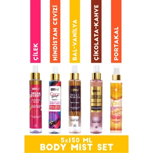 Body Mist Set - Vücut Sprey Set 5 Adet