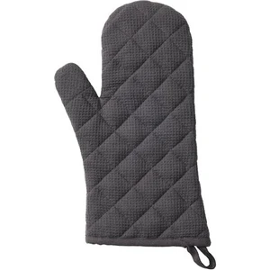 Fırın Eldiveni Siyah 1 adet 33 cm Keçeli Polyester sağ - sol uyumlu
