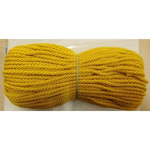 Polyester Kordon İp 6mm 50metre- Sarı